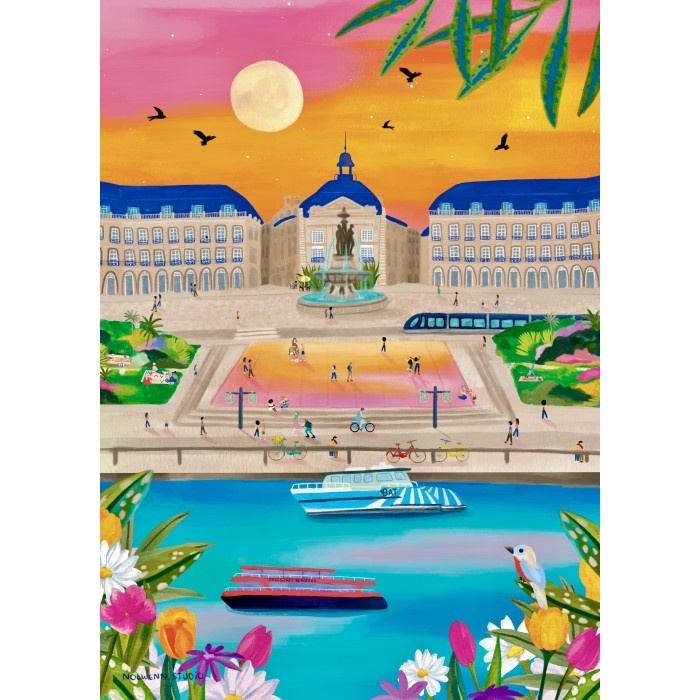 Puzzle Bordeaux - Place de la Bourse