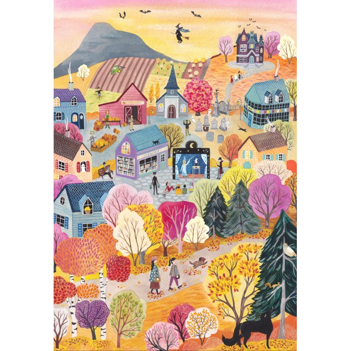 Puzzle Čarolija jeseni