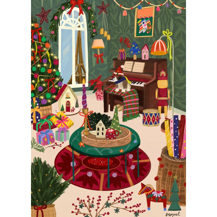Puzzle Christmas in Paris