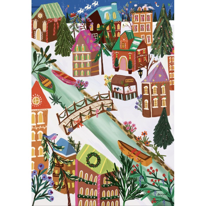 Puzzle Selo od medenjaka