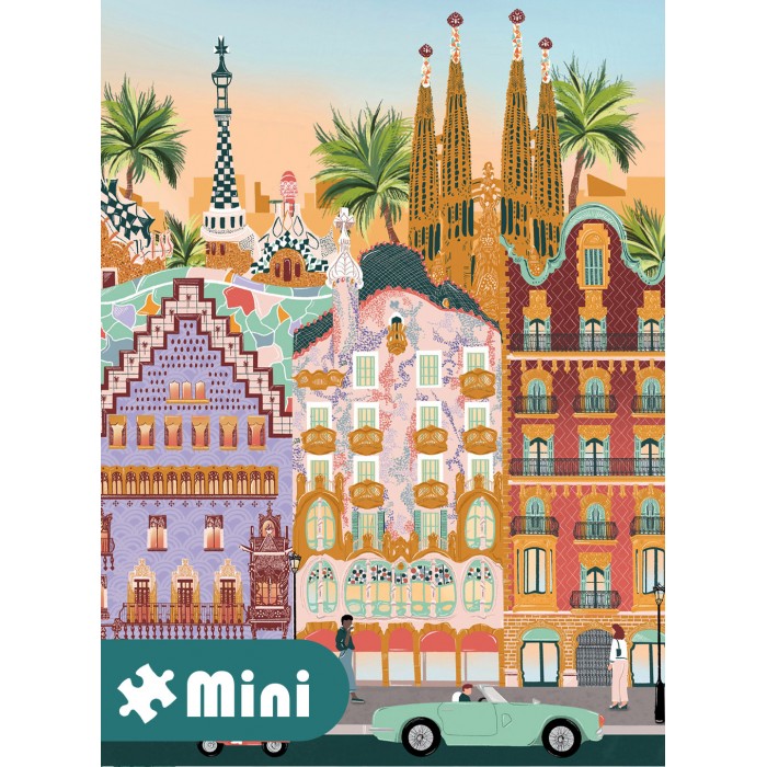 Mini puzzle - Barcelone