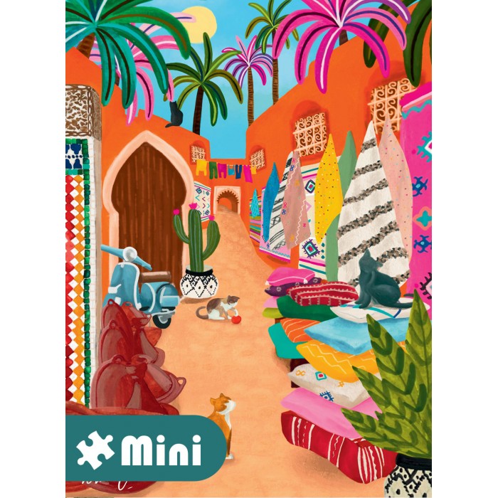 Mini puzzle - Souk de Marrakech