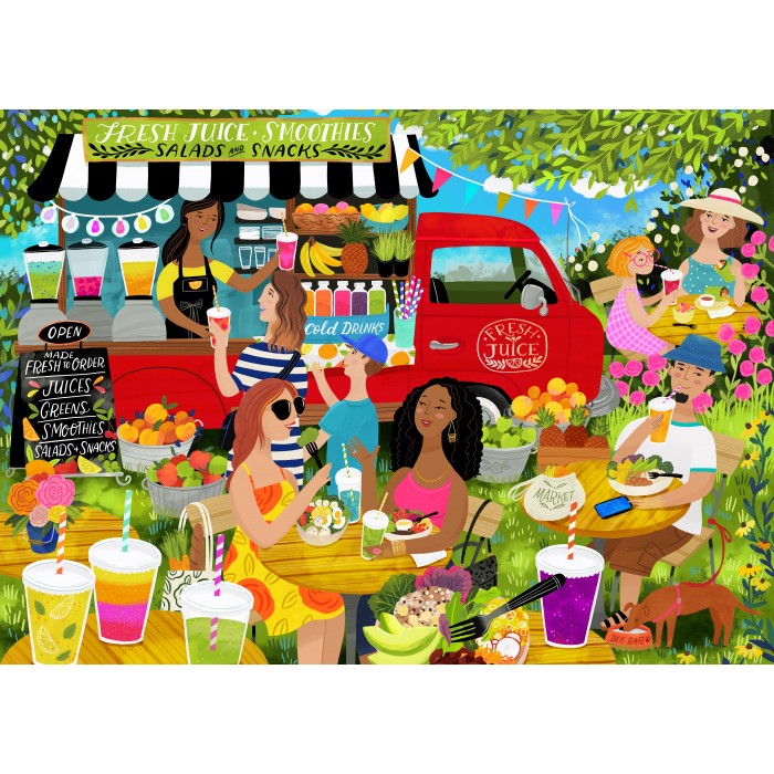 Puzzle Juice Truck