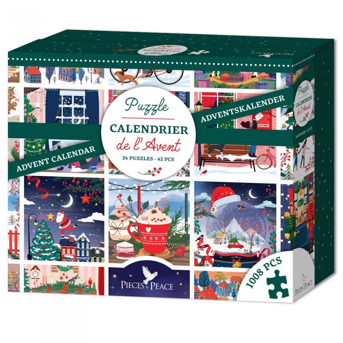 Puzzle Adventski kalendar Pieces & Peace