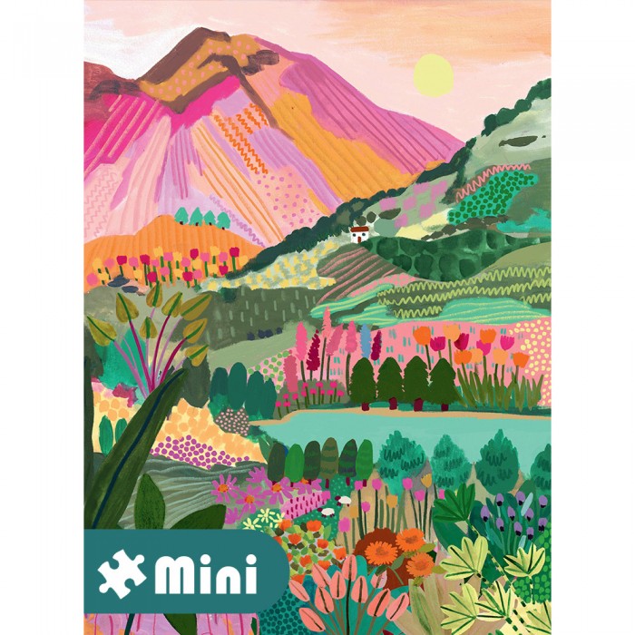 Mini puzzle - Rainbow Mountain