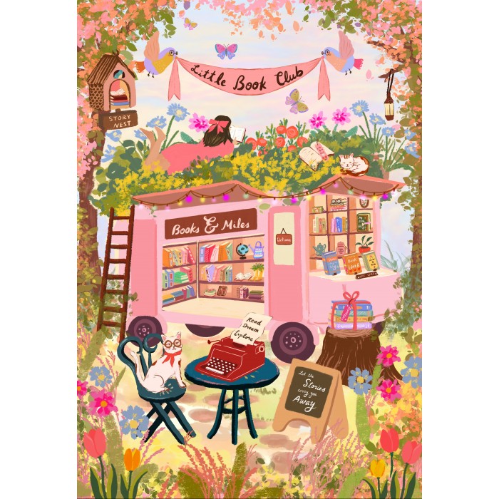 Puzzle Knjige i milje
