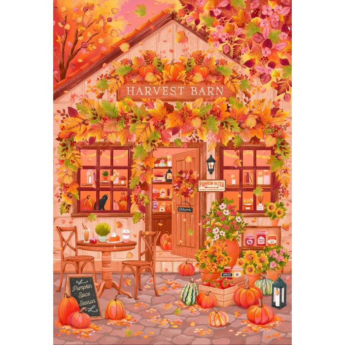 Puzzle Žetvena šupa