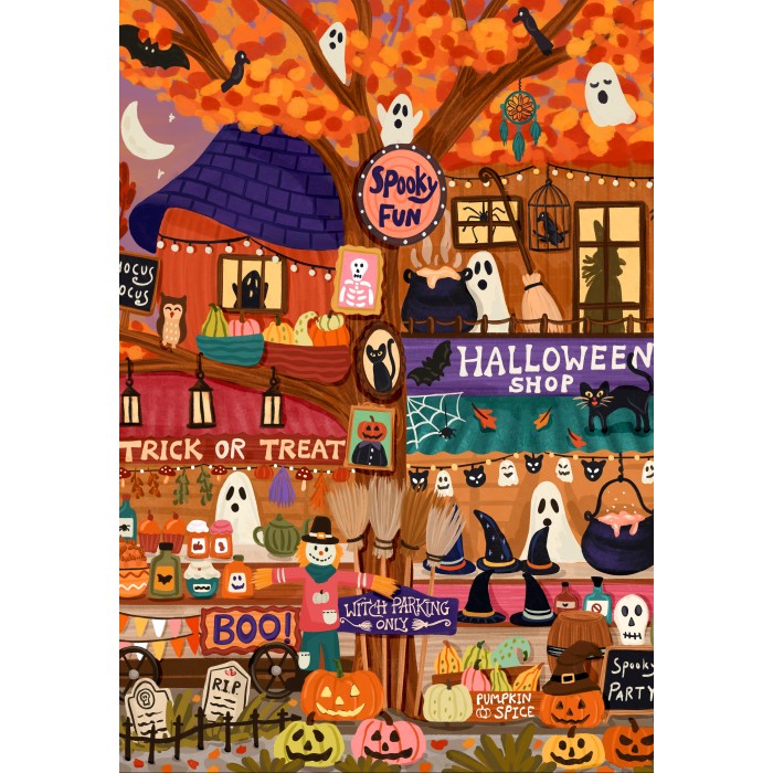 Puzzle Vještičji sajam
