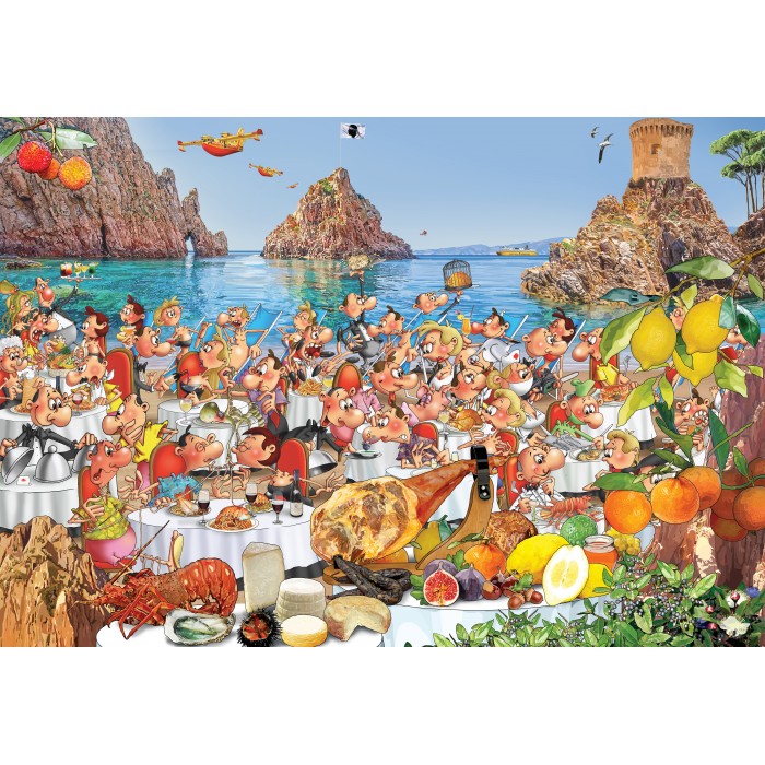 Puzzle François Ruyer - Corsica