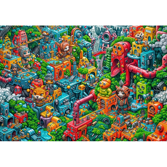 Puzzle Robotopia