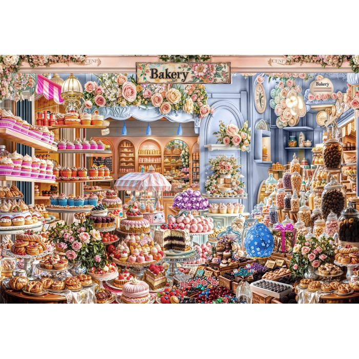 Puzzle Cupcakes i slastice