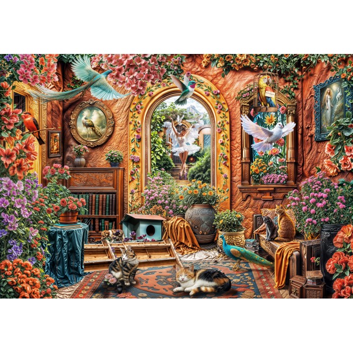 Puzzle Začarani svijet plesačice