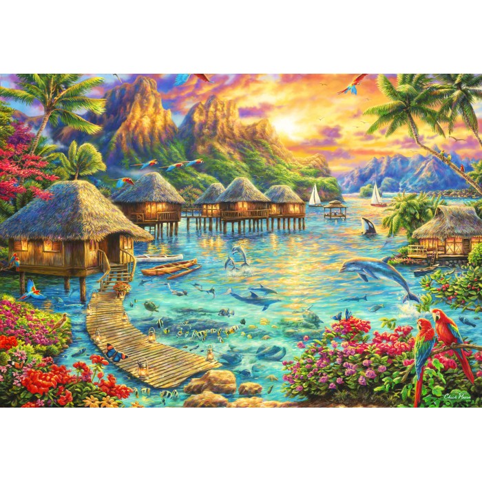 Puzzle Tropical Oasis