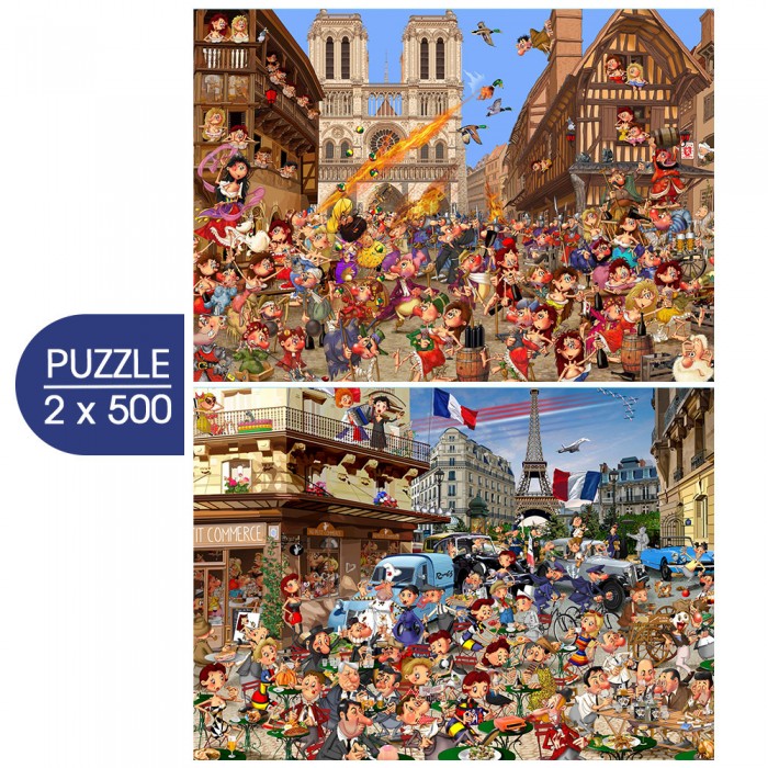 2 puzzle - L'Art de François Ruyer