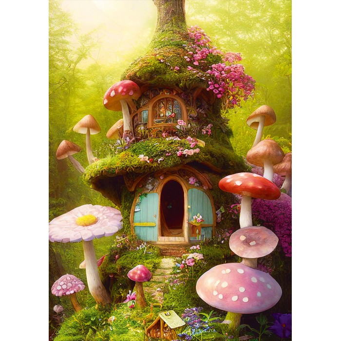 Puzzle Kuća gljiva
