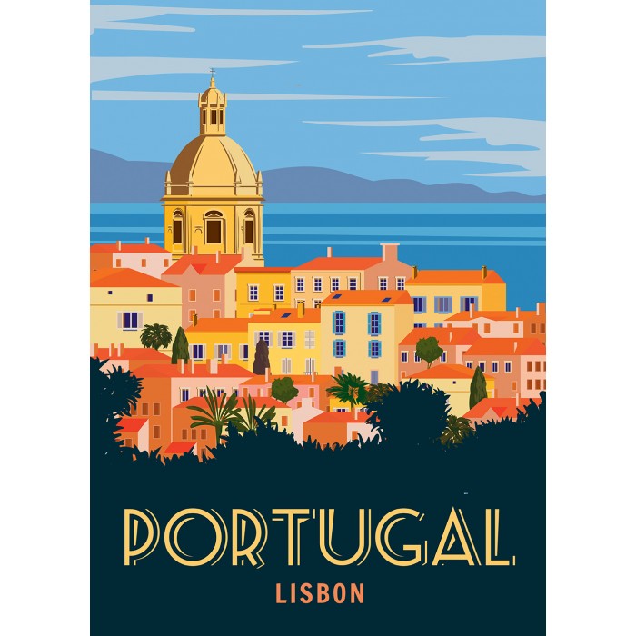 Puzzle Lisabon - Portugal