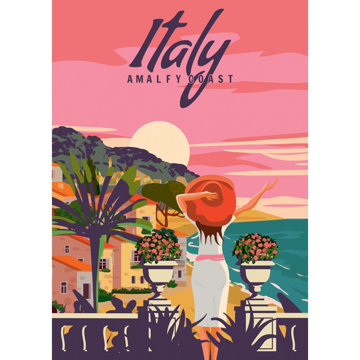 Puzzle Italija - Amalfijska obala