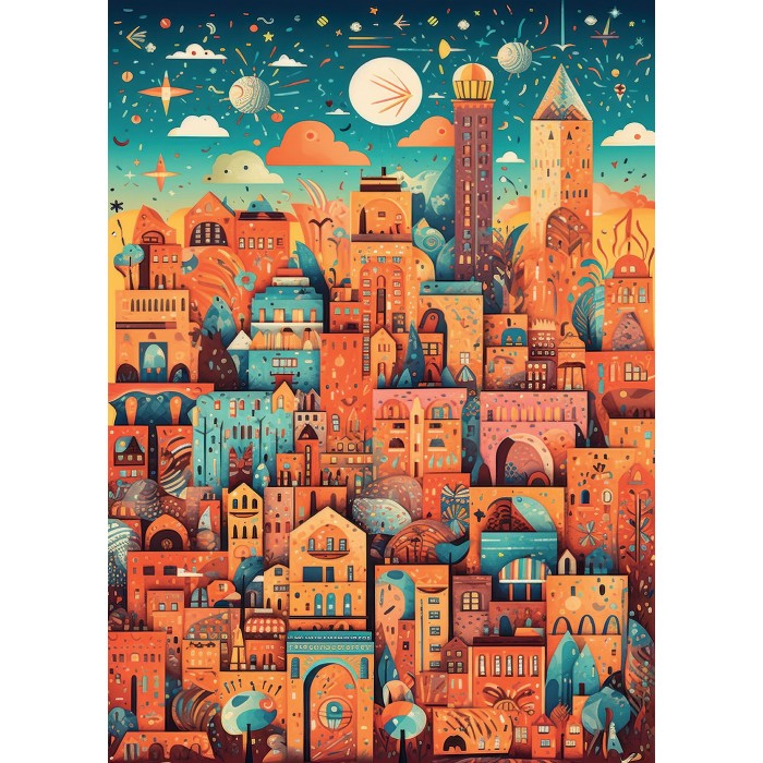 Puzzle Nevjerovatan grad