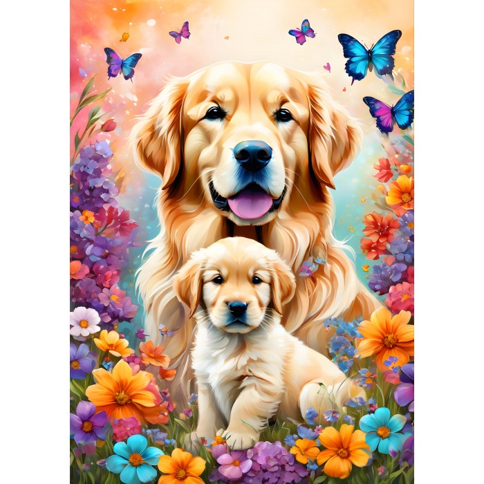 Puzzle Dogs - Maternal Love Collection