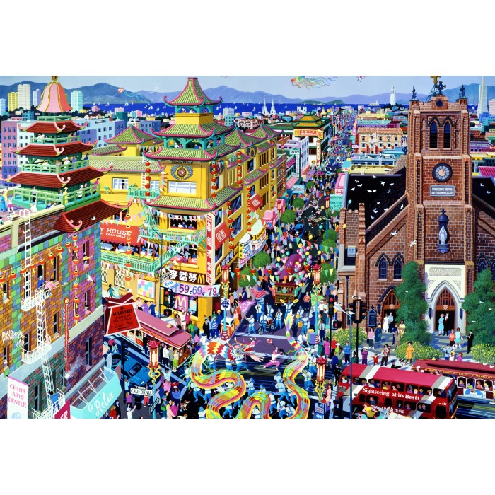Puzzle San Francisco - China Town