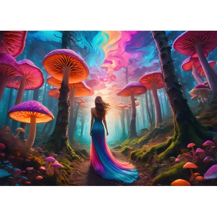 Puzzle Fantastična šuma