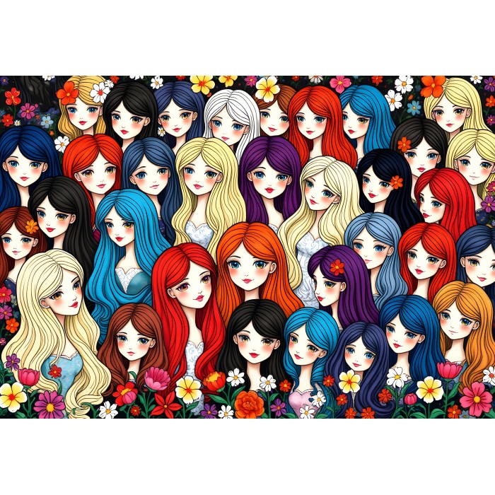 Puzzle Dame tajnog vrta