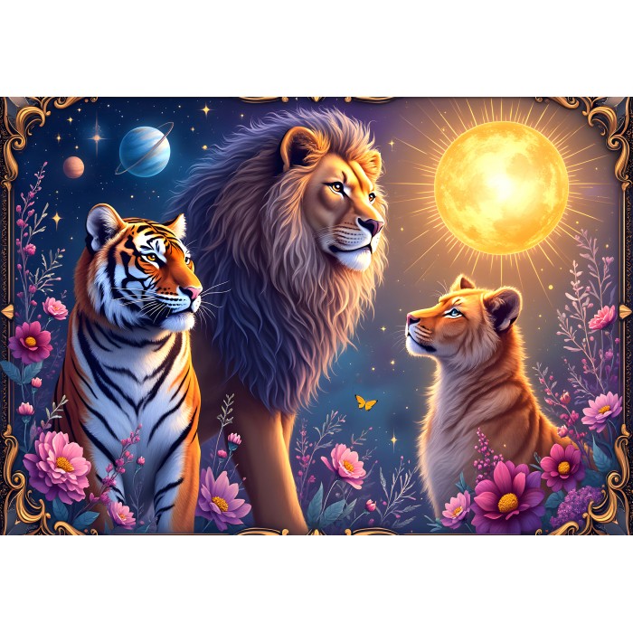 Puzzle Kosmos mačaka