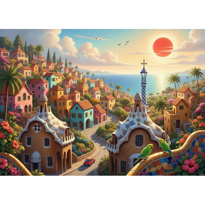 Puzzle San o Barceloni