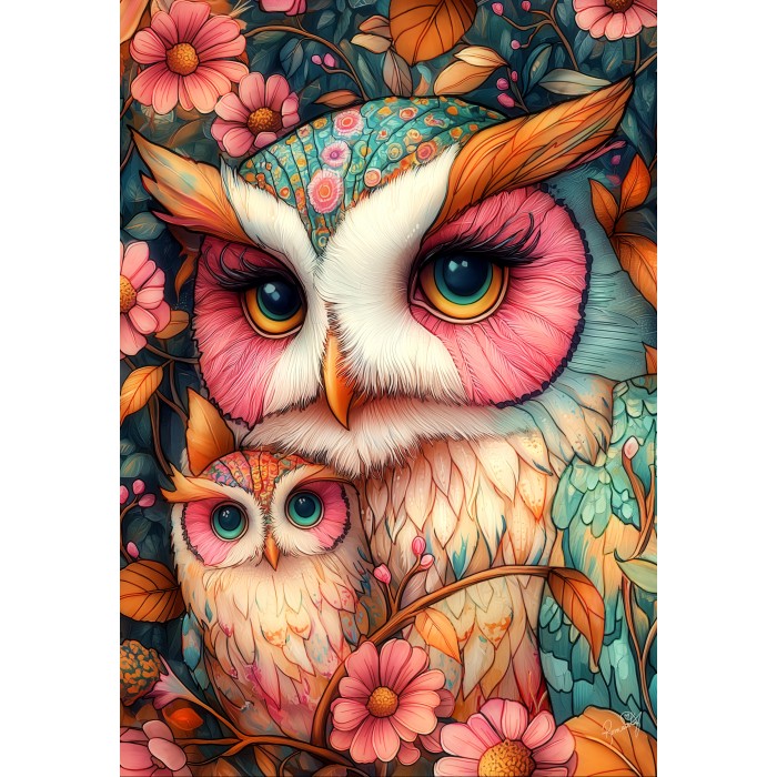 Puzzle Owl Always Love You