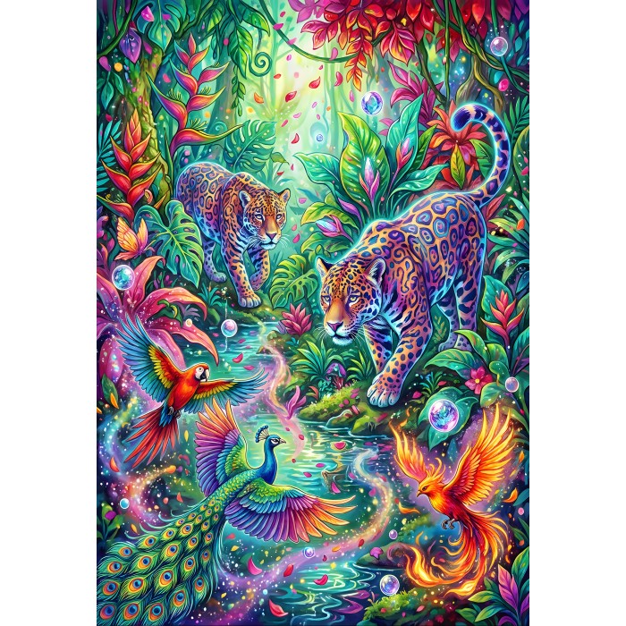 Puzzle Šarena džungla
