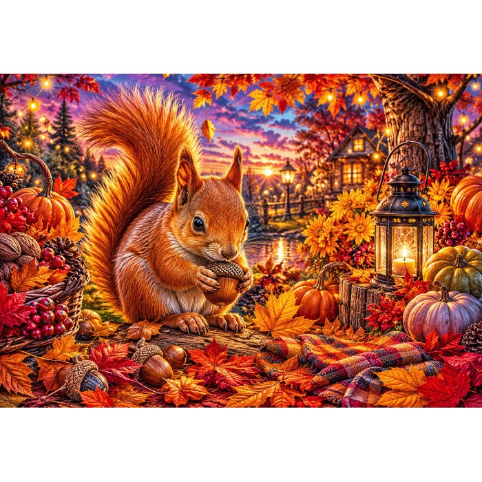 Puzzle Autumn Treasures