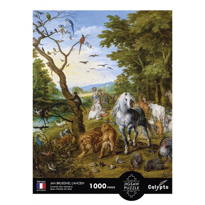 Puzzle Ulazak životinja u Noinu arku – Jan Brueghel Stariji