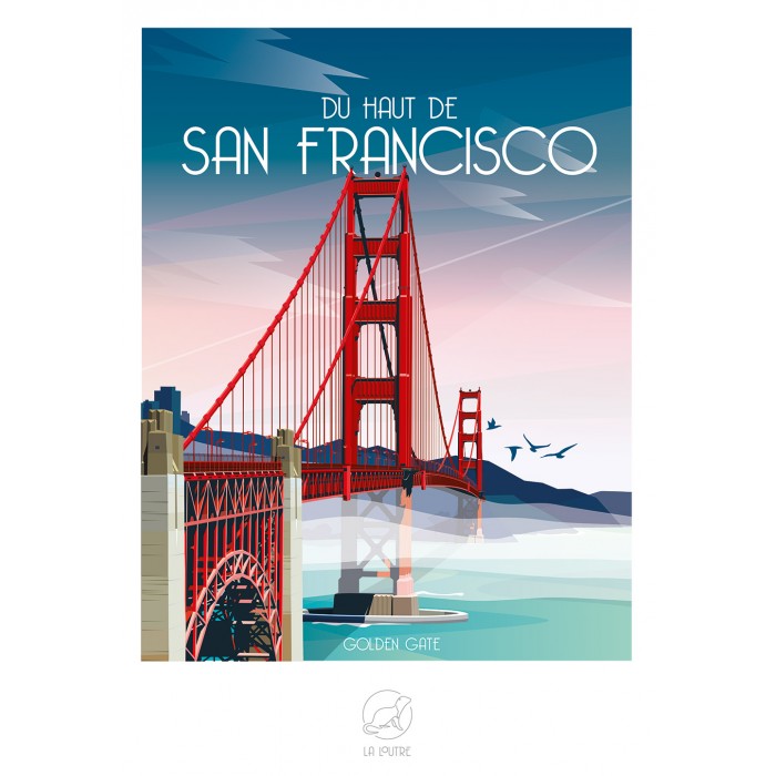 Puzzle Du Haut de SAN FRANCISCO - Golden Gate