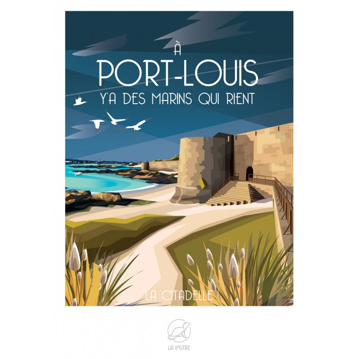 Puzzle A PORT LOUIS y'a Des Marins Qui Rient