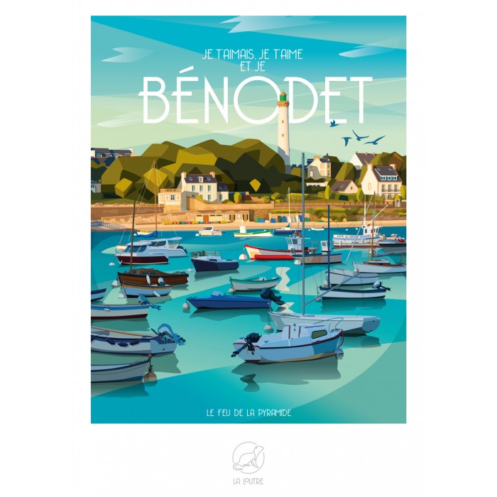 Puzzle Je t'aimais, je t'aime et je BÉNODET