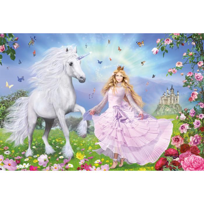 Puzzle Princeza jednoroga