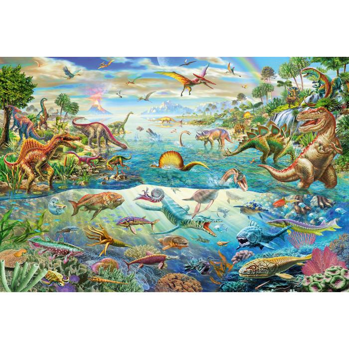 Puzzle Otkrij dinosaure