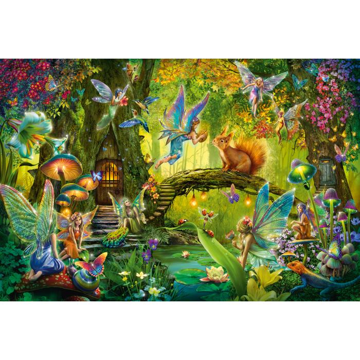 Puzzle Vile u šumi