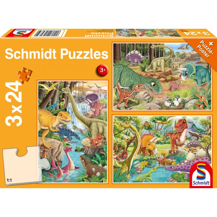 Puzzle Zabava s dinosaurima