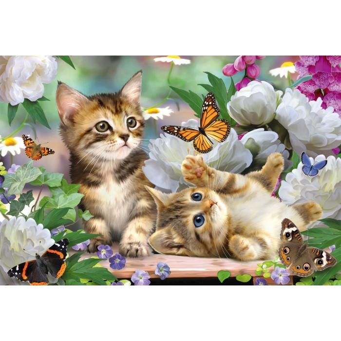 Puzzle Razigrani mačići