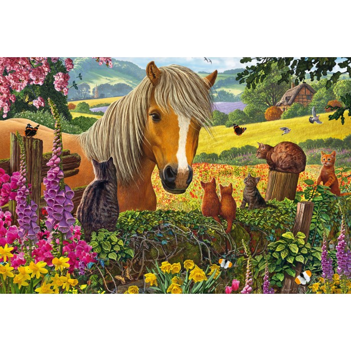 Puzzle Slatki posjet ergeli
