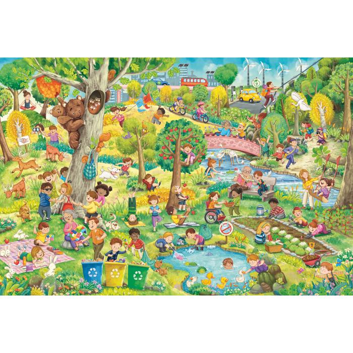 Puzzle Priroda - dječja igra
