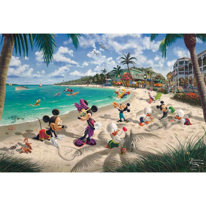 Puzzle Disney - Mickey & Minnie in Florida - Eco-Friendly