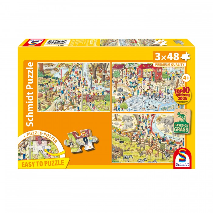 Puzzle Zabava u zoo-u