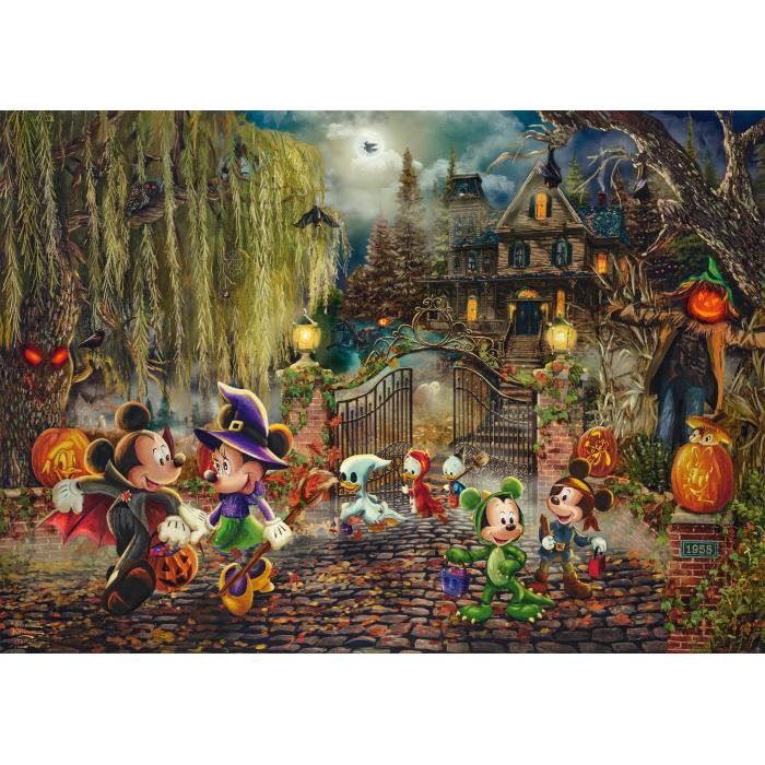 Puzzle Disney - Mickey & Minnie - Halloween zabava