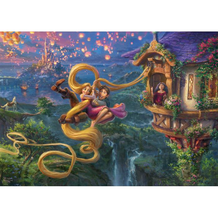 Puzzle Disney - Rapunzel - Zapetljana priča