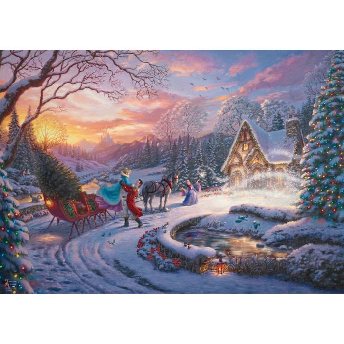 Puzzle Disney - Pepeljuga - Božićno drvce