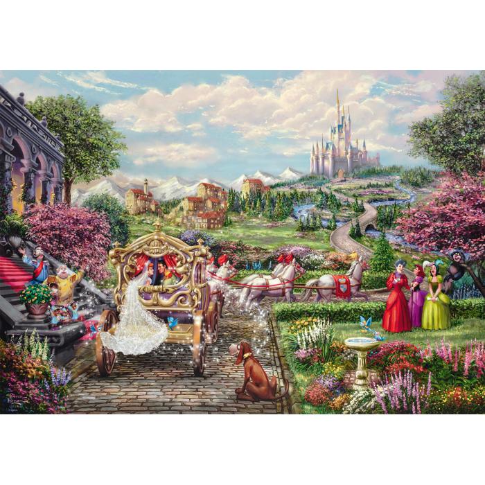 Puzzle Disney - Pepeljuga - Sretni do kraja života