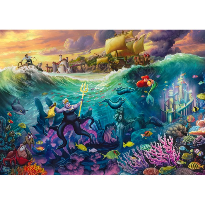 Puzzle Disney - Ariel - Ursula