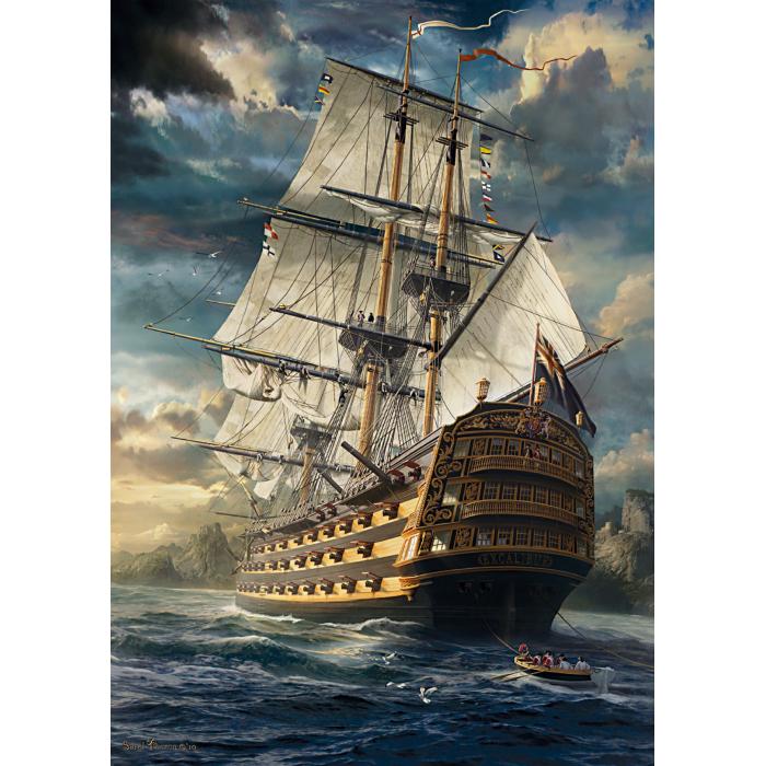Puzzle Podignuta jedra